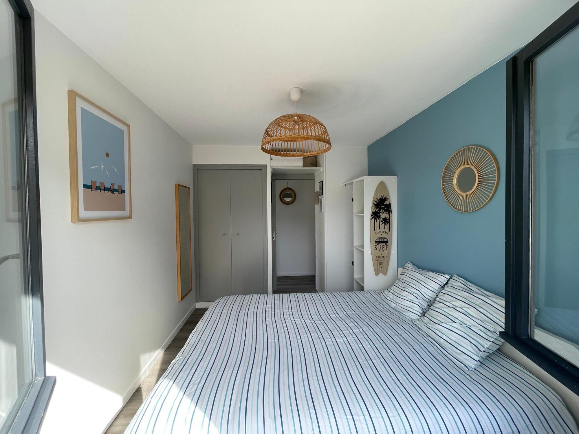 Appartement Avec Chambre, Terrasse Et Jardinet Proche Plage, Foret Pins, Piste Cyclable, Lac Mimizan Exterior foto