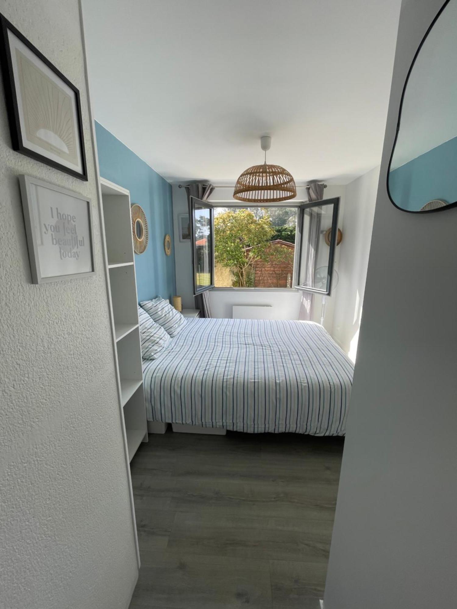 Appartement Avec Chambre, Terrasse Et Jardinet Proche Plage, Foret Pins, Piste Cyclable, Lac Mimizan Exterior foto